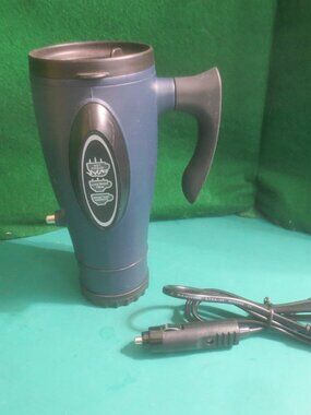 Brand New 16 oz. Sunforce 12 Volt Thermo Heated Travel Mug.